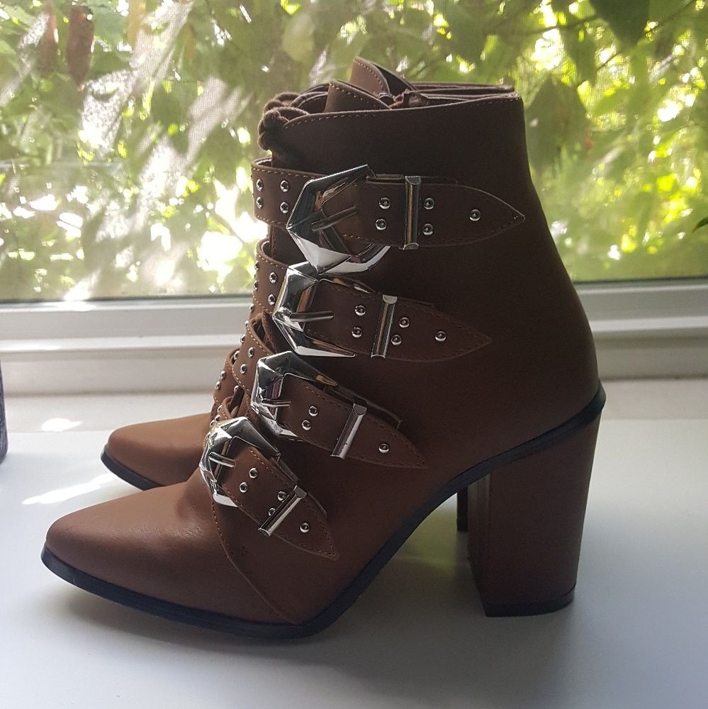 Studded Booties